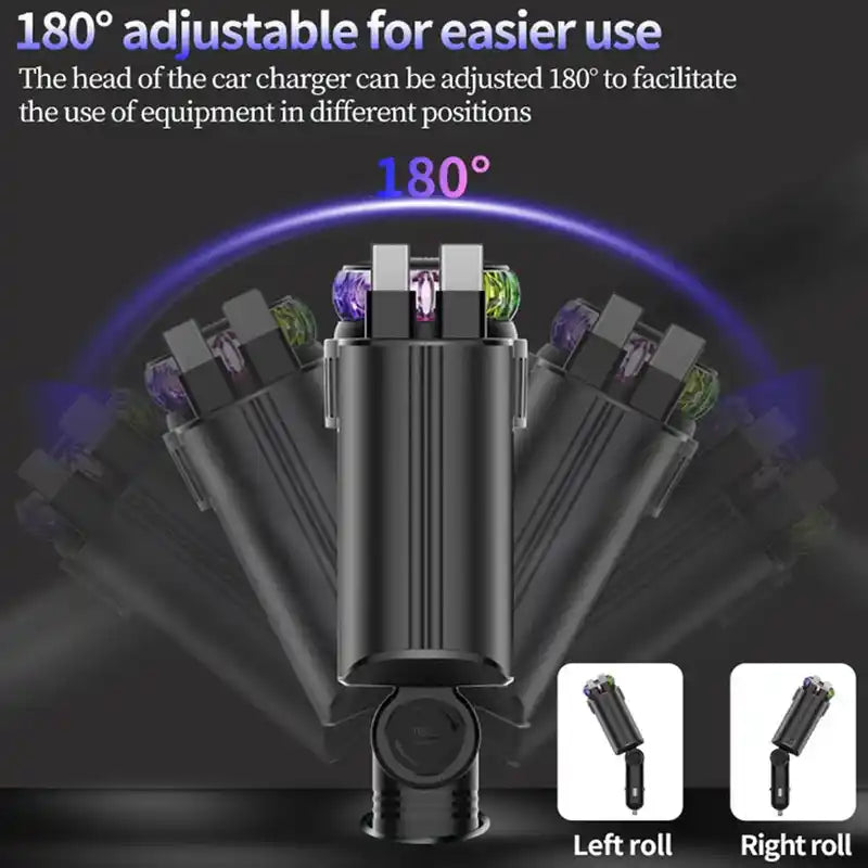 5-in-1 Starlight Car Charger and diffuser