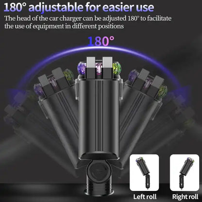 5-in-1 Starlight Car Charger and diffuser