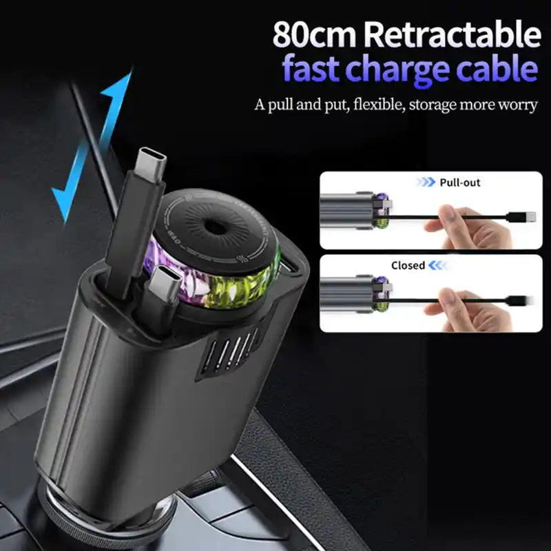 5-in-1 Starlight Car Charger and diffuser