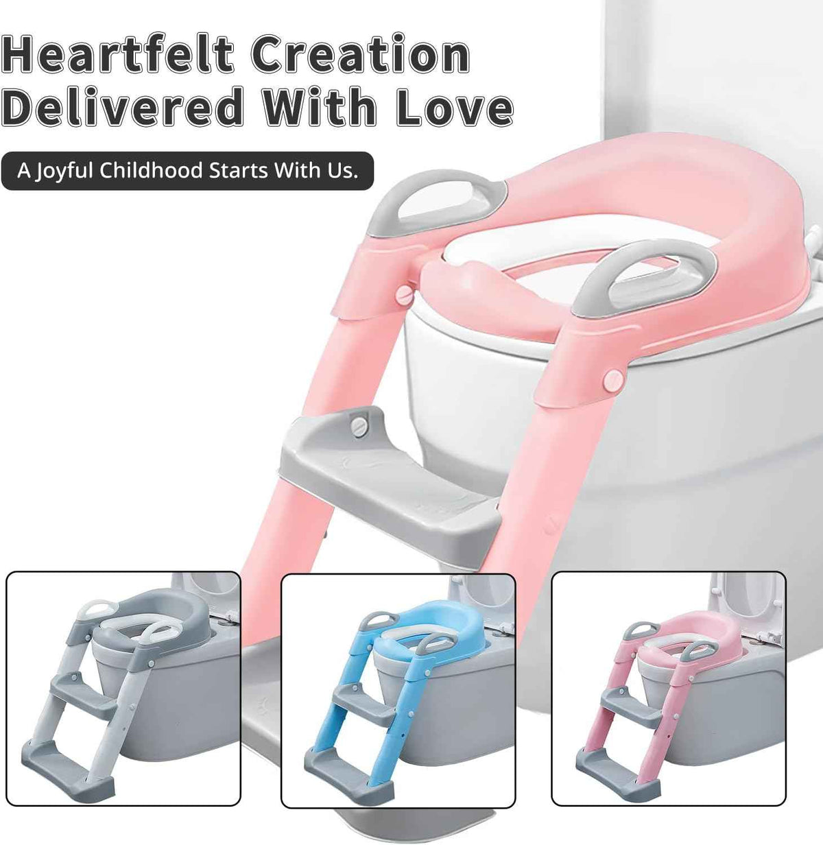 Adjustable Soft Toilet Ladder
