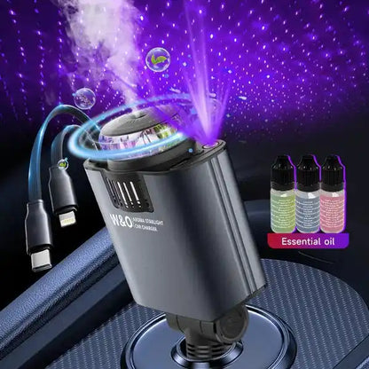 5-in-1 Starlight Car Charger and diffuser