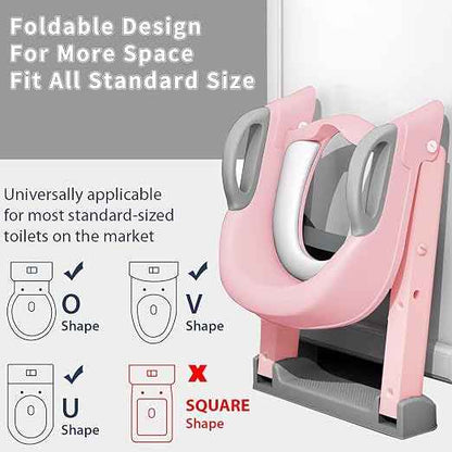Adjustable Soft Toilet Ladder