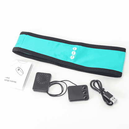 Wireless Bluetooth Sports Headband Headphones for Running, Gym & Workouts
