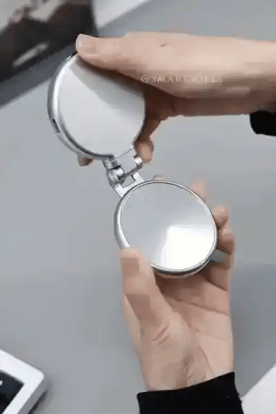 TELESIN LED Magnetic Selfie Light – Adjustable Brightness for Phone Cameras