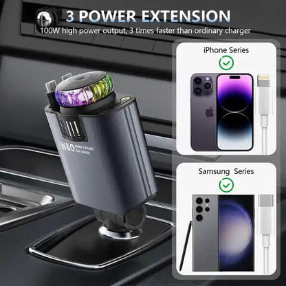 5-in-1 Starlight Car Charger and diffuser