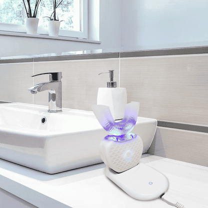 Smart Electric Toothbrush USB Rechargeable U-shaped Tooth