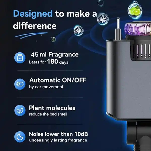 5-in-1 Starlight Car Charger and diffuser