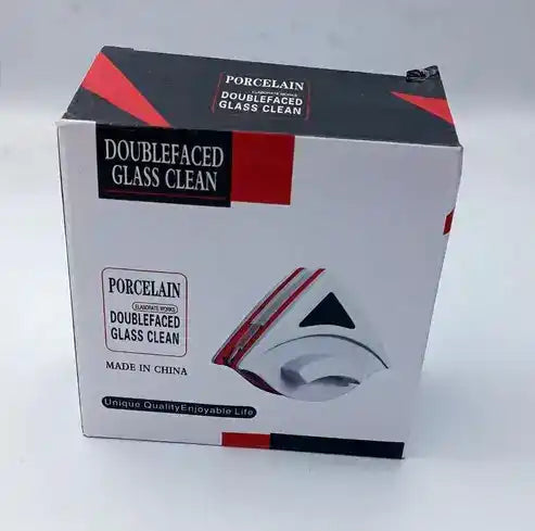 Magnetic Double-Sided Glass Cleaner – Window Cleaning Tool for Double-Glazed Windows | Strong Magnet Window Wiper for High-Rise & Home Use