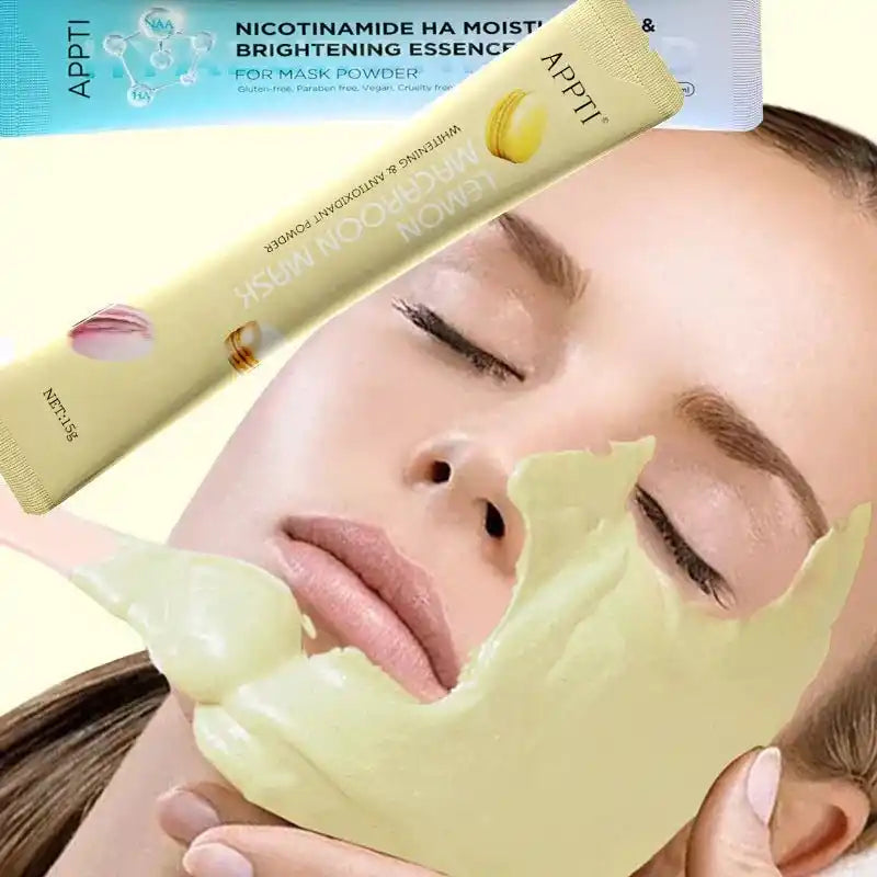 Facial Mask Powder Peel Off Spa Face Ski Ncare Kit