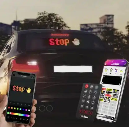 Rear Window LED Matrix Panel for Cars – Dynamic Light Display